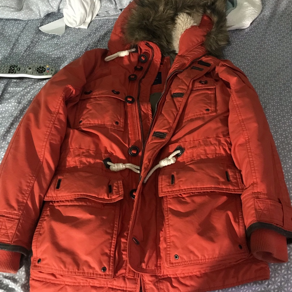 Abercrombie & Fitch 1892 collection parka xs